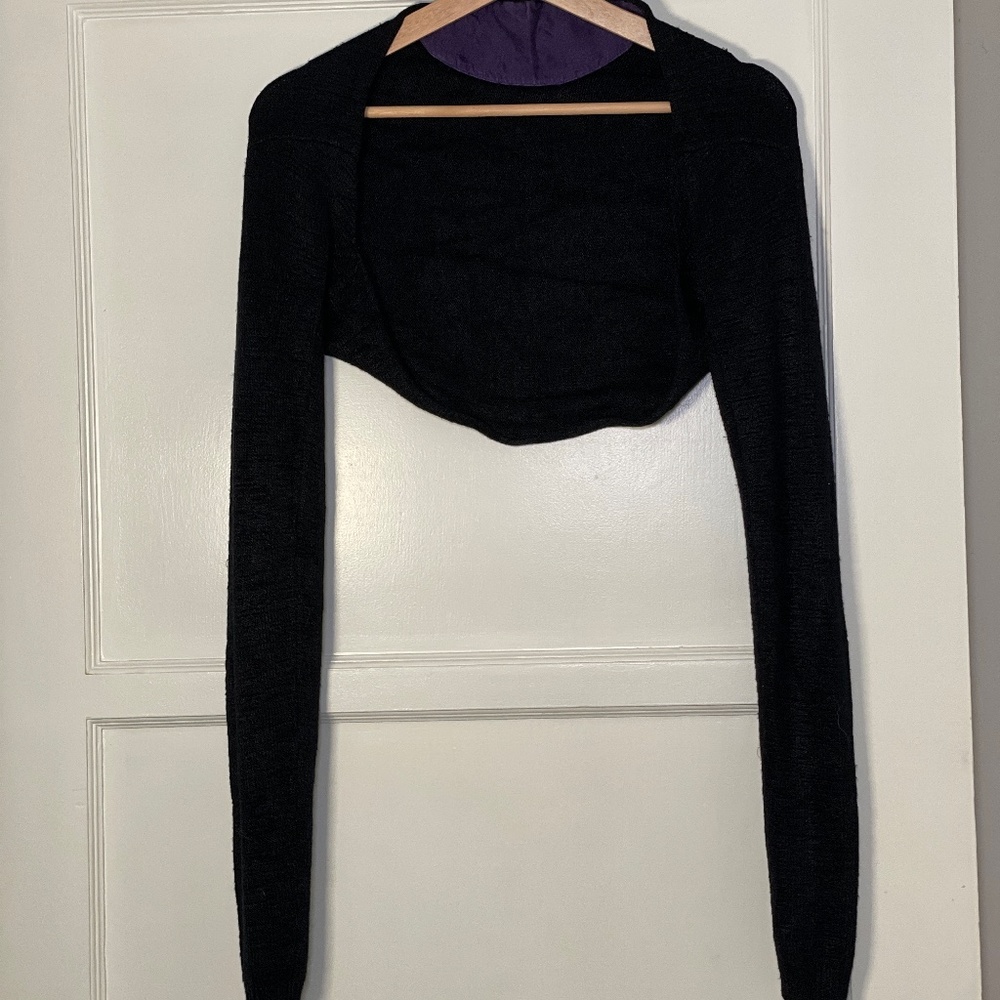 Knit Bolero/ Half Cardigan